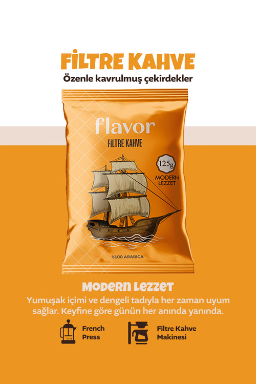 Flavor Drink Filtre Kahve Flavor Modern Lezzet 125g